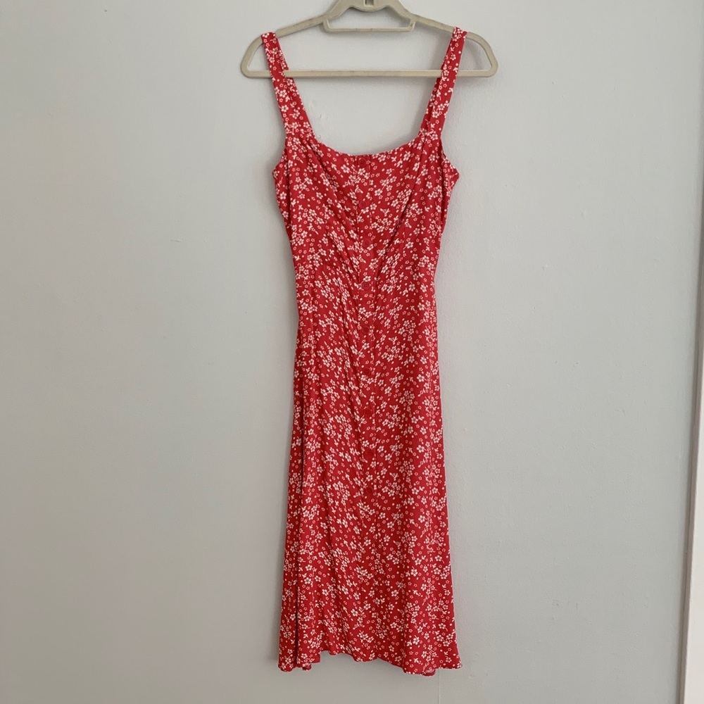 Reformation red dress